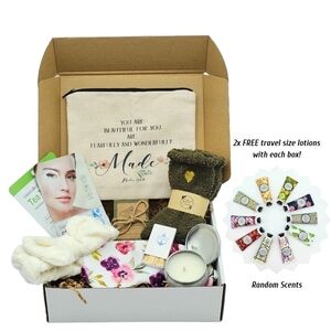 Relaxing Self Care Gift Box Psalm 139:14 Valentines Birthday Gifts Pamper Women
